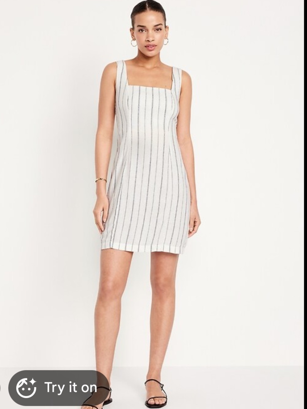 Old Navy Sleeveless linen-Blend mini dress